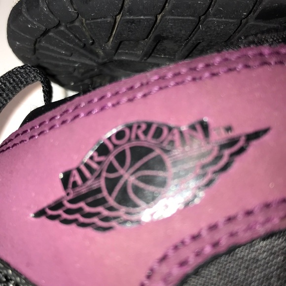 JORDAN 1 MID PS POLLEN Kids Sneakers - Picture 5 of 7